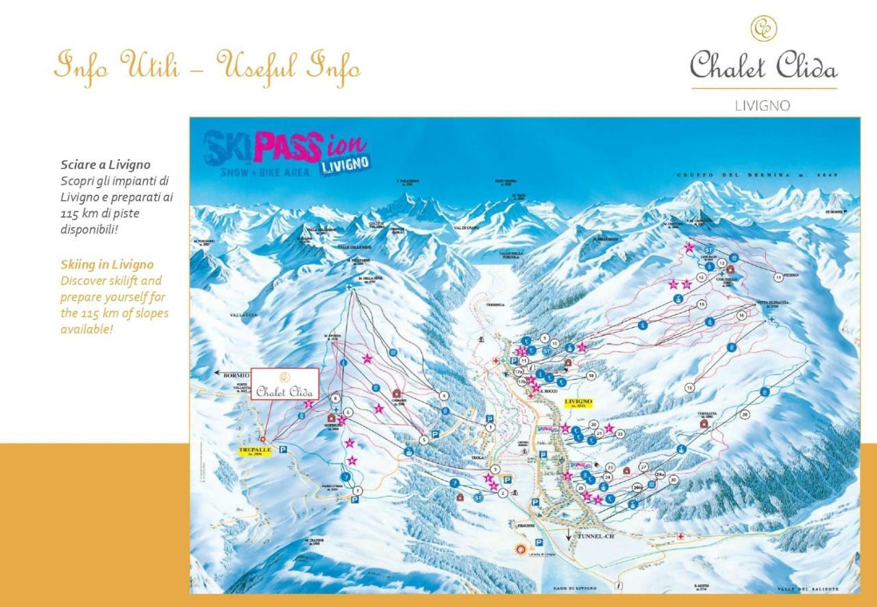 Chalet Clida Livigno Dış mekan fotoğraf